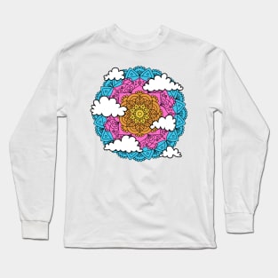 Cloud Mandala Long Sleeve T-Shirt